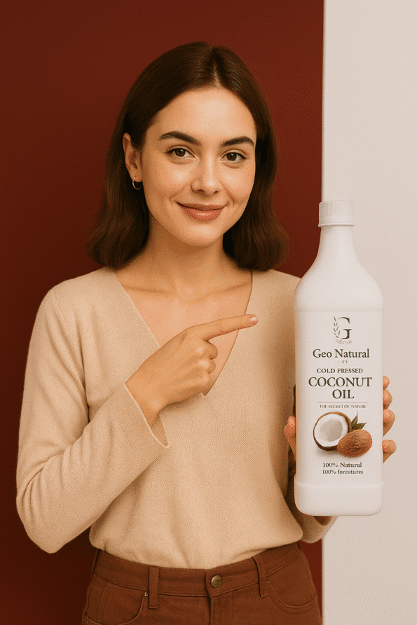 Geo Natural Cold Pressed Coconut Oil