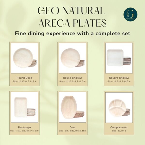 The 10X10 square Areca palm leaf plate is a unique, eco-friendly