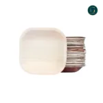 4×4 Square Areca Palm Leaf Plates: