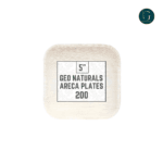 Areca Palm Leaf Plates 5X5 Square Plates